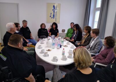 Barrierefreies Bauen Rosenheim zu Besuch beim Amtsgericht